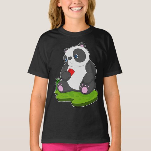 Panda Poker Poker cards T_Shirt