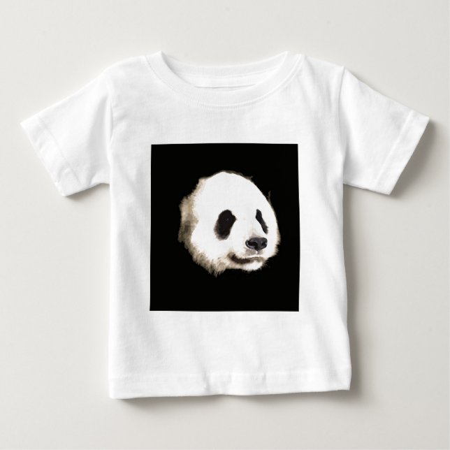 Panda Pop Art Baby T-Shirt (Front)