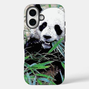 Panda Pop Art iPhone 16 Case