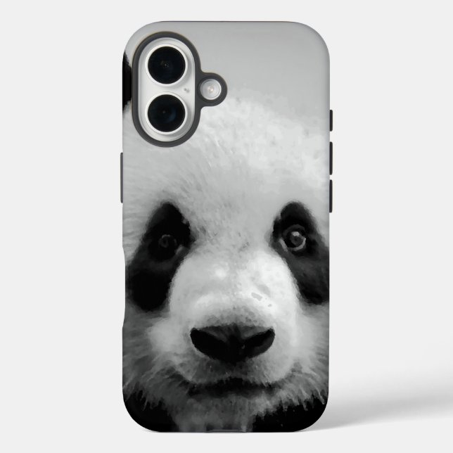 Panda Pop Art Case-Mate iPhone Case (Back)