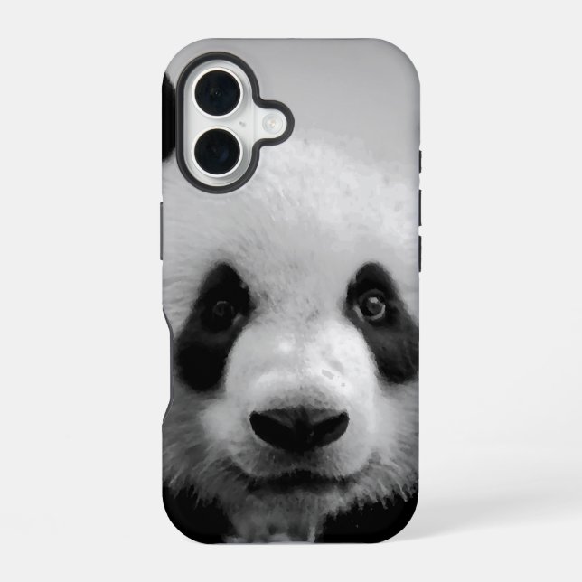 Panda Pop Art Iphone Case (Back)