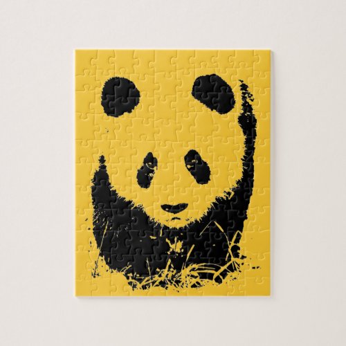 Panda Pop Art Jigsaw Puzzle