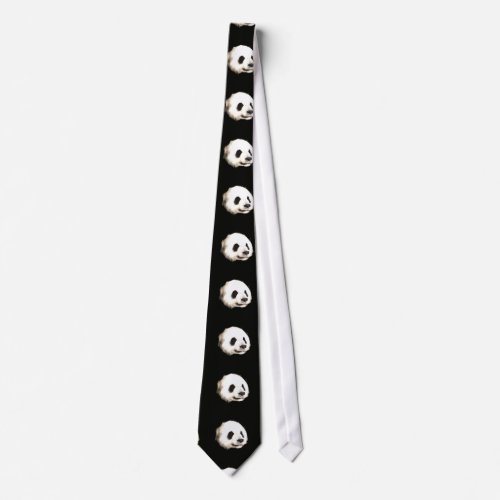 Panda Pop Art Neck Tie _ Unique Modern Designs