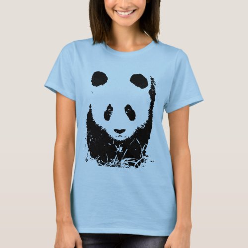 Panda Pop Art T_Shirt