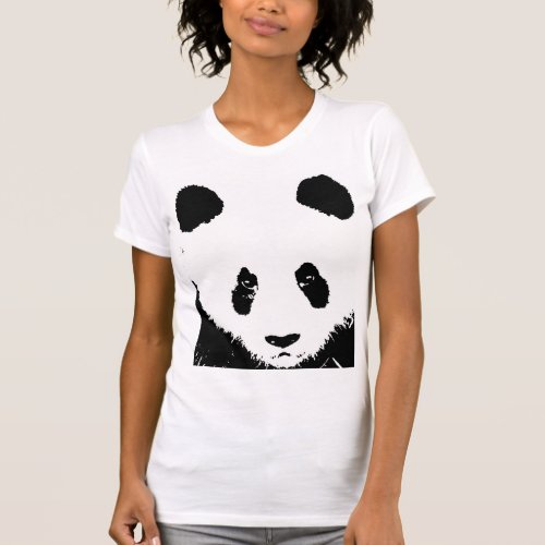 Panda Pop Art T_shirts