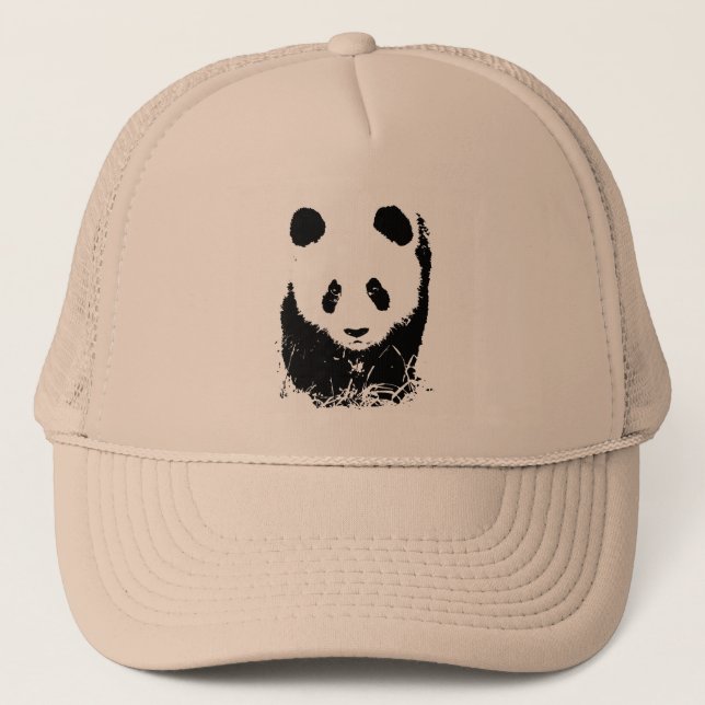 Panda Pop Art Trucker Hat (Front)