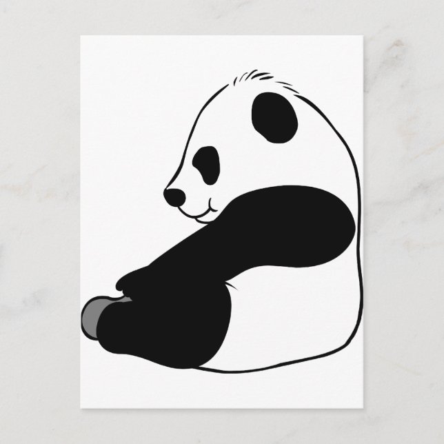 Panda Postcard (Front)