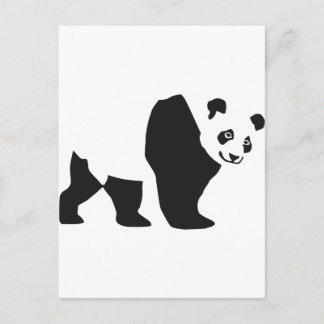 Panda Postcard