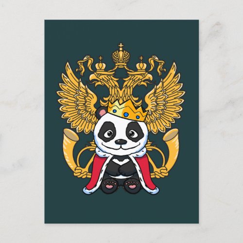 Panda Postcard