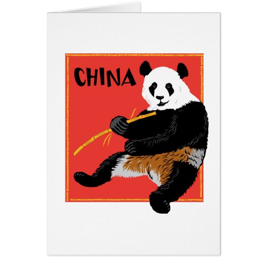 Panda Poster Cards (Front)