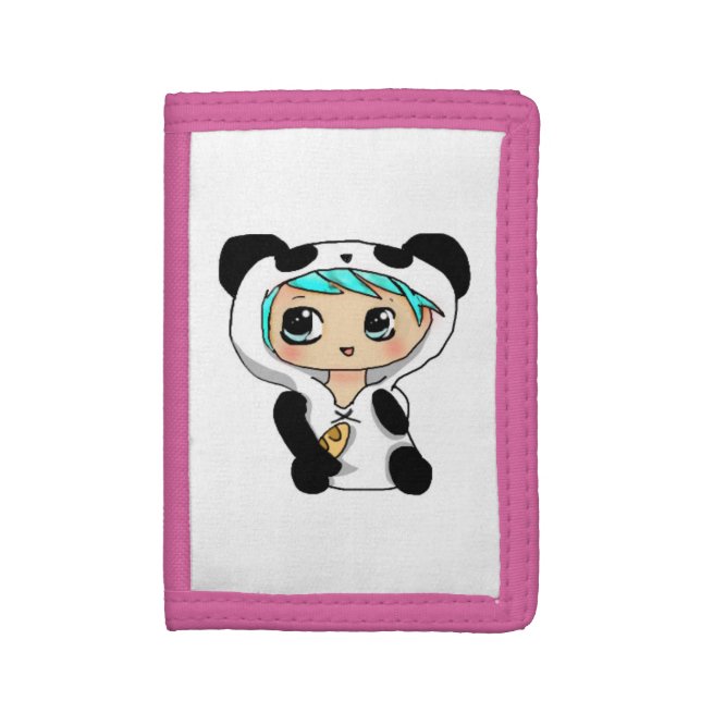 Panda Power Wallet (Front Vertical)