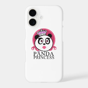 Panda Princess Cute Panda Queen Crown iPhone 17 Case