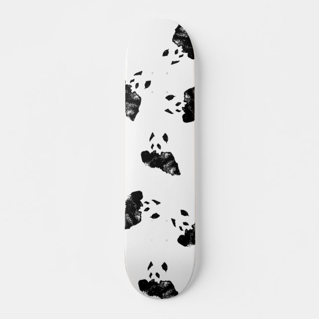 Panda Print Skateboard (Front)