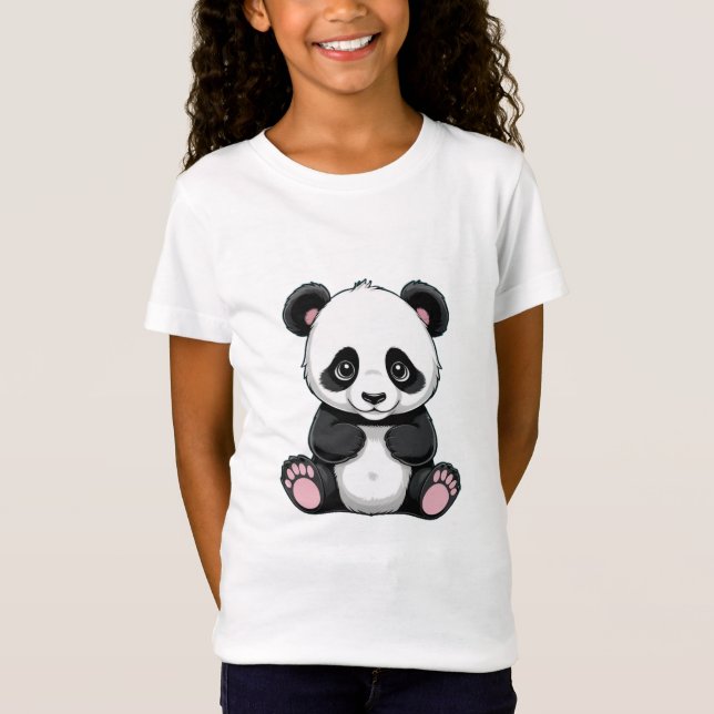 Panda Printed T-Shirt (Front)