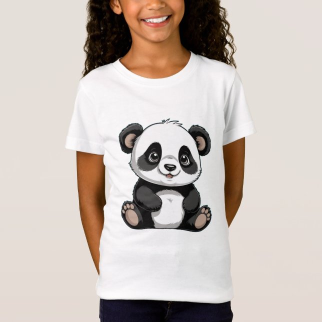 Panda Printed T-Shirt (Front)