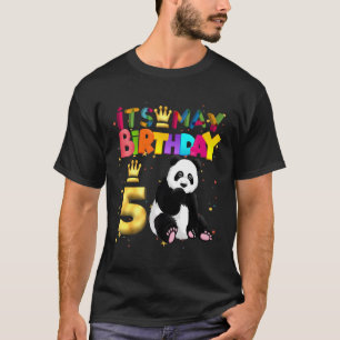 Panda Py Animal 5Th Panda T-Shirt