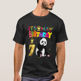 Panda Py Animal 7Th Panda T-Shirt