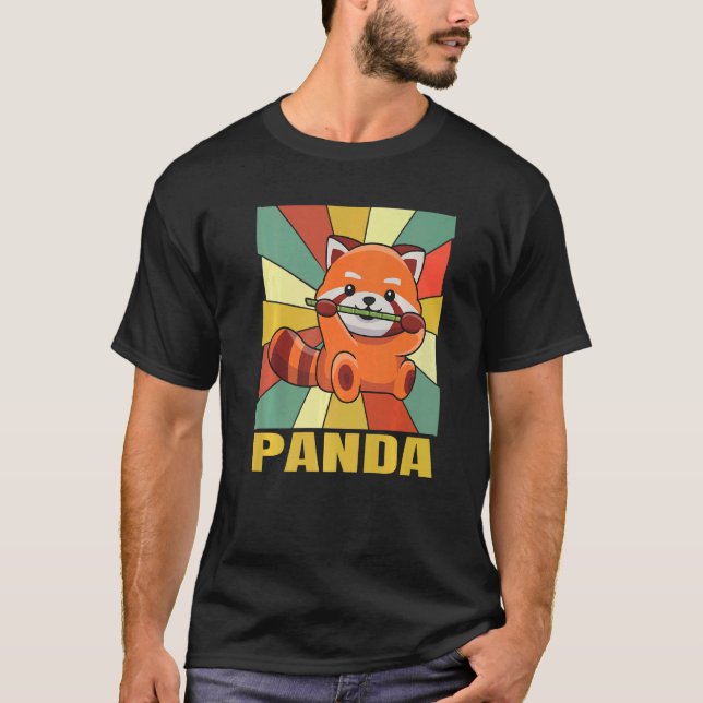 Panda Quote For A Red Panda Expert T-Shirt (Front)