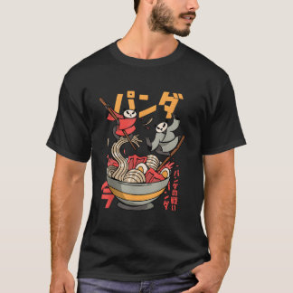 Panda Ra Japanese Noodles T-Shirt