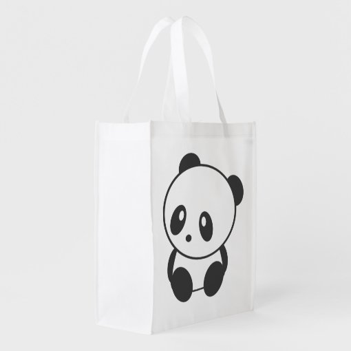 Panda reusable bag | Zazzle