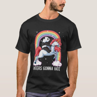 Panda Riding Unicorn Ers Gonna E Pandicorn T-Shirt