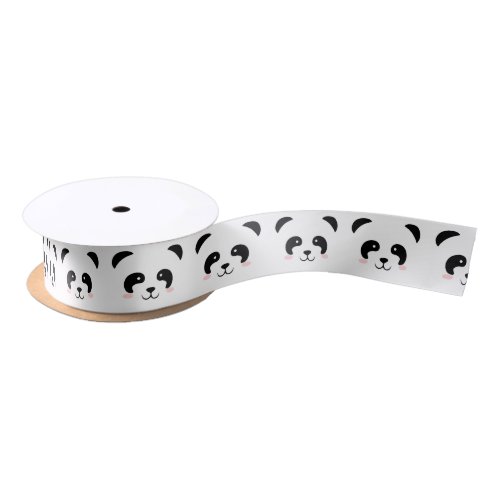 Panda Satin Ribbon