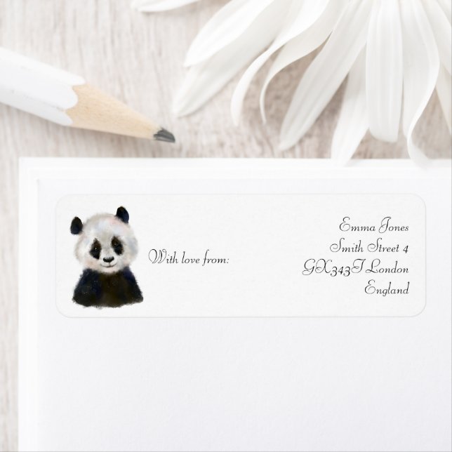 Panda sender sticker (Insitu)