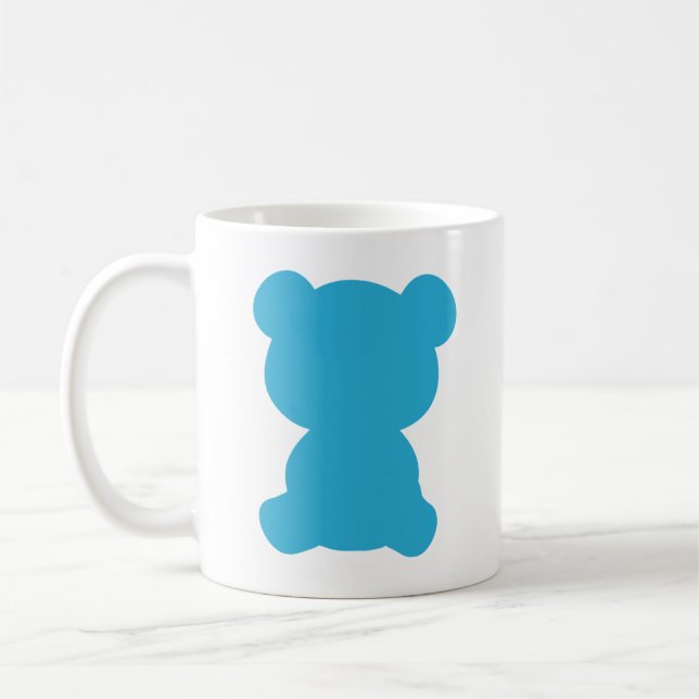 Panda Shadow  Coffee Mug (Left)