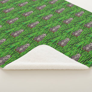 Panda - Sherpa Blanket