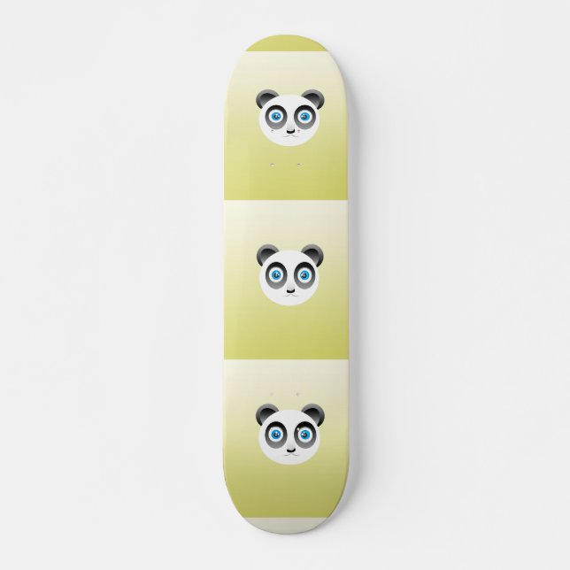 Panda Skateboard Deck (Front)