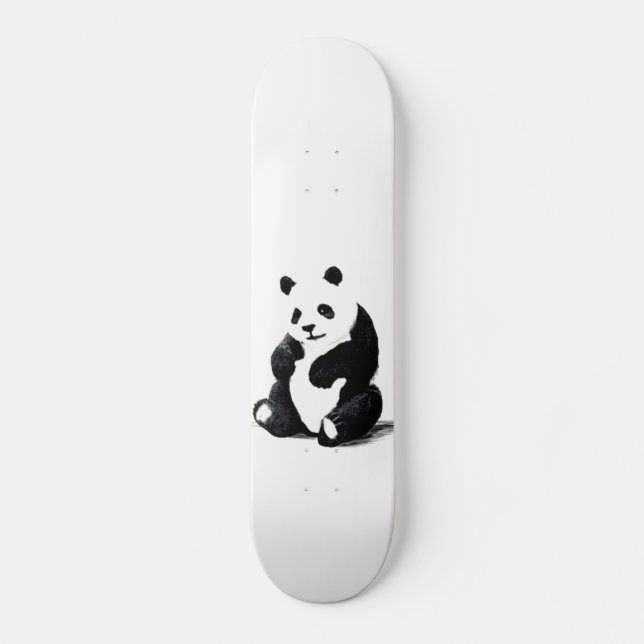 Panda Skateboard Deck (Front)