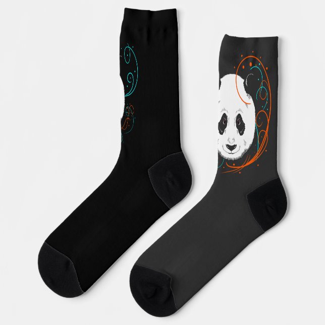 Panda Socks (Left)
