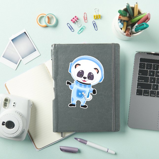 Panda Space Astronaut Sticker (iPad Cover)