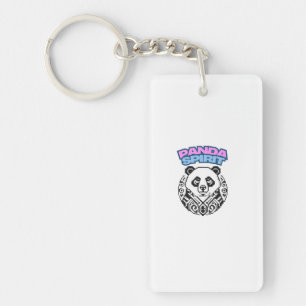 Panda Spirit Keychain
