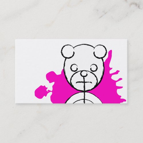 panda splatz. business card template
