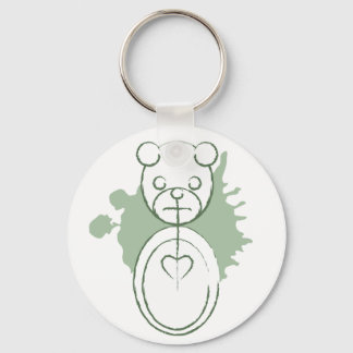 panda splatz. keychain