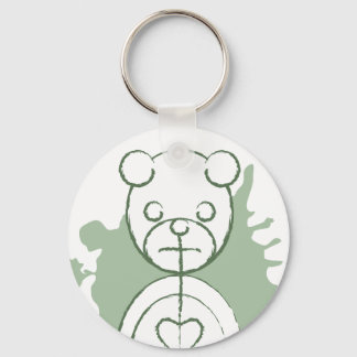 panda splatz. keychain