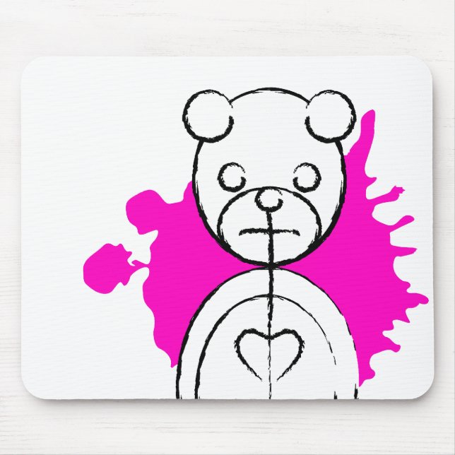 panda splatz. mouse pad (Front)