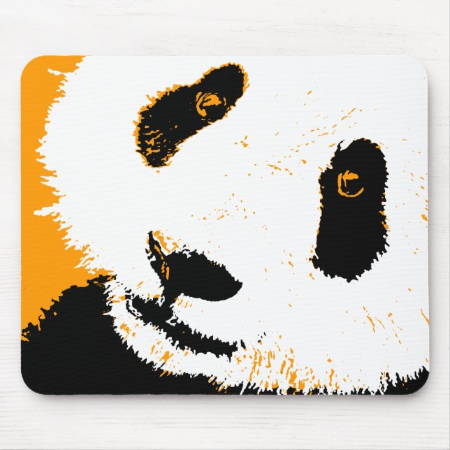 panda splatz. mouse pad (Front)