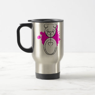 panda splatz. travel mug