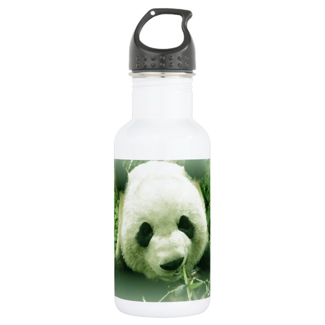 Panda Stainless Steel Water Bottle (Front)