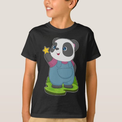 Panda Star T_Shirt