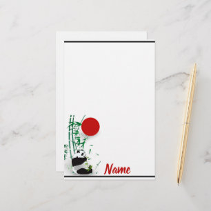 Panda stationery