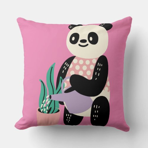 Panda stegar pillow 