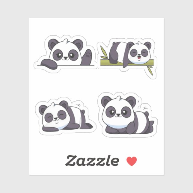 panda sticker (Sheet)