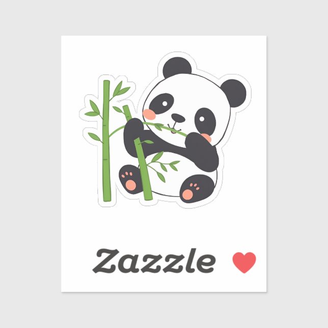 Panda Sticker (Sheet)