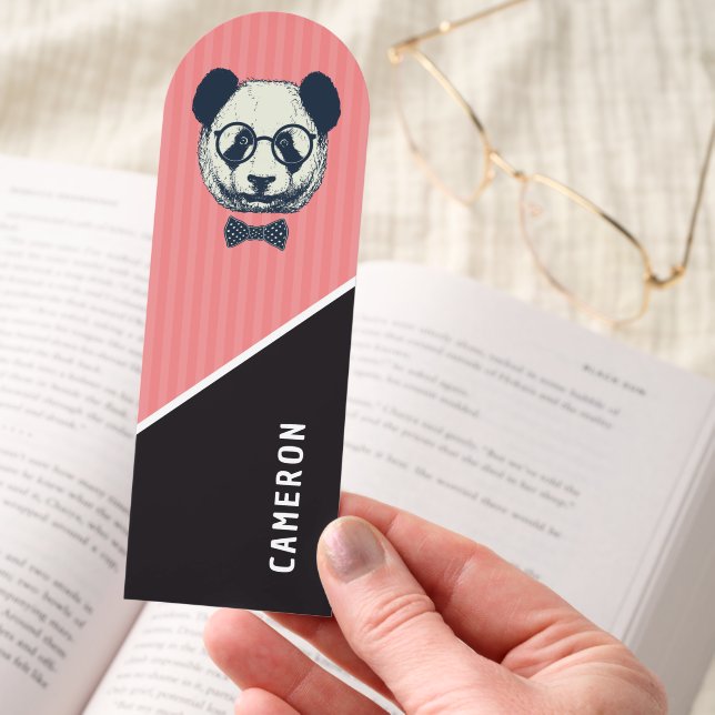 Panda Stripes Bookmarks (Hand)