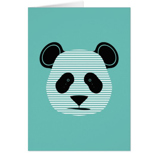 panda stripes cards (Front)