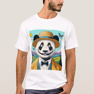 Panda Surrealism T-Shirt