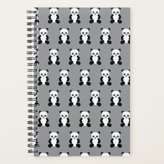 Panda Teddy Bear Planner (Front)